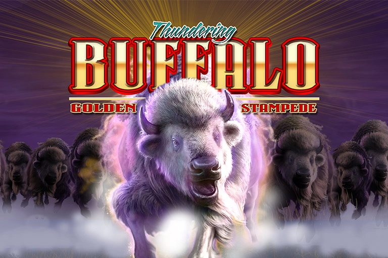 Арт слота Thundering Buffalo: Golden Stampede